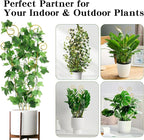ZOUTOG Trellis for Climbing Plants Indoor 4 Pack 30 Inch,Rustproof Metal Garden Trellis for Potted Plants,Sturdy Houseplant Support Indoor Outdoor for Ivy Pothos Monstera Hoya Flower Vine(Golden Moon)