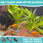 52 Pcs Aquarium Plant Weights, Plant Weights for Fish Tank, Aquarium Plant Anchors, Aquarium Plant Weights for Live Plants, Stops Plants from Floating in The Aquarium.