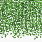 CQURE 16 Pack 105Ft Artificial Ivy Fake Vines,Ivy Garland Greenery Garland Fake Hanging Plants Vines Green Leaves for Bedroom Wedding Garden Wall Room Decor