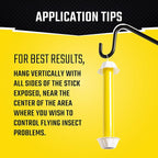 Black Flag Fly Stick, 2 Count