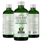 GARDENWISE 3-1-2 Liquid Fertilizer Concentrate with Micronutrients - Ideal Snake Plant Food for Sansevieria (Dracaena trifasciata), Indoor Plant Care (8 OZ)