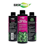 Liquid Indoor Plant Food, All-Purpose Indoor Plant Fertilizer, Liquid Plant Food, Easy Peasy Plants House Plant Fertilizers 4-3-4 Plant Nutrients, House Plant Food | Lasts Same as 8 oz Bottle