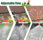 Garden Automatic Irrigation System 164FT 200 Pack Drip Irrigation Kit 1/4" Blank Distribution Tubing Watering Drip Kit Automatic Irrigation Equipment for Garden,Patio,Greenhouse, Flower Bed,Lawn