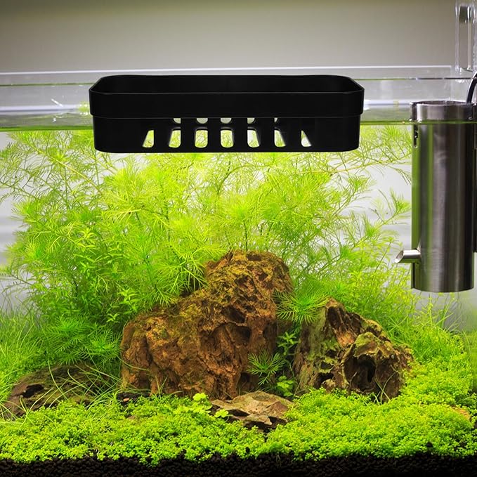 BESPORTBLE 2pcs Aquatic Plant Rack Fish Tank Hanger Plant Basket Hooks Aquarium Supplies Decorative Hanging Planter for Fish Tanks