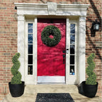 THE BLOOM TIMES 3ft Tall Spiral Topiary Trees Artificial Outdoor Set of 2, 36 Inch UV Resistant Large Faux Evergreen Fake Boxwood Plants for Front Porch Outside Planter Entryway Entrance Decor 3 Foot