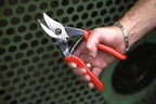 FELCO FCP Swiss Made All-Purpose – 8" Heavy-Duty Wire Cutters for Multi-Material Cutting | Tin Snip | Compact Hand Tool with Hardened Steel Blades, Non-Slip Grip, One-Hand Operation, Replaceable Parts