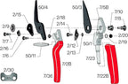 Felco Hoof Trimming Shears (F 50) - High Performance Swiss-Made Steel One-Hand Livestock & Garden Pruners