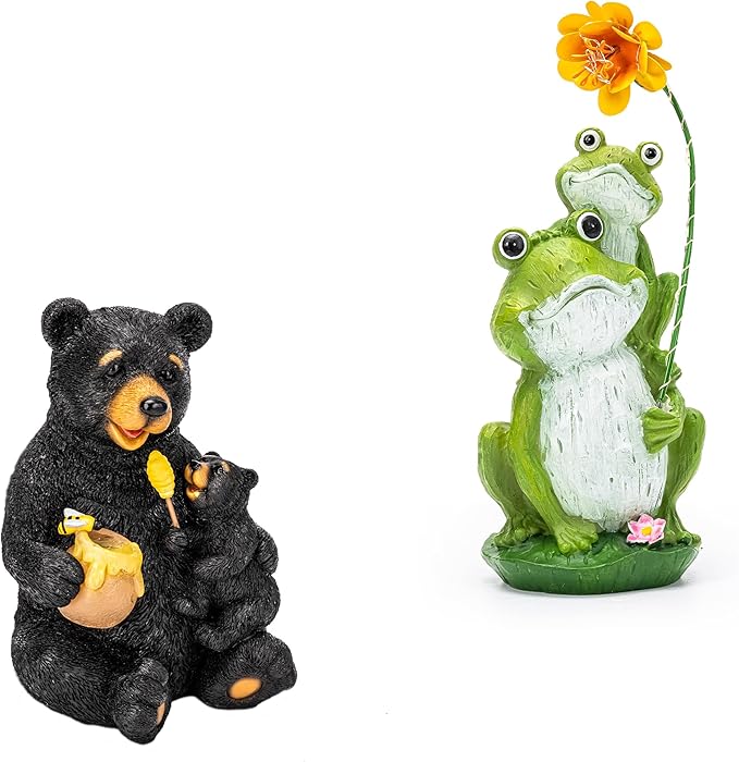 GIGALUMl Solar Garden Statue Bundle