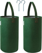 Pri Gardens Upside Down Tomato Planter, 2- Pack(Requires Plants,Soil and Fertilizer, not Included)