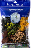 SuperMoss (23302) Moss Mix – Premium Decorative Moss for Crafts, Terrariums, Wedding & Table Décor, 80.75 cu in, Vermont