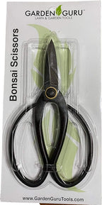 Garden Guru Bonsai Scissors - Traditional Butterfly Bonsai Pruner Shear for Precise Trimming Pruning and Deadheading of Flowers Plants, Japanese Bonsai Garden Tools (180mm 2 Pack)