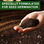 Doter Seed Starter Potting Soil Mix 4qt, Seed Starting Mix for Germination and Growth, Loamy Compost Well-Drainaged Soil Fit for Vegetable, Flower, houseplant