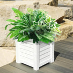 obbsie 16 Bunches Fake Plants Outdoor UV Resistant Artificial Bushes Green Boxwood Shrubs Faux Plastic Plants Greenery Stems for Spring Outdoor Garden Patio Front Porch Yard Home Decor