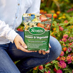 Scotts All Purpose Flower and Vegetable Continuous Release Plant Food, For Outdoor In-Ground Plants, 3 lb.