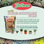 Hoffman 10410 Organic Cactus and Succulent Soil Mix, 10 Quarts