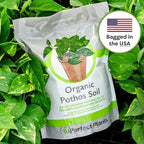 Perfect Plants Organic Pothos Soil | Horticultural Potting Mix for All Indoor Potted Pothos | Grow Healthy houseplants Indoors (4qts.)