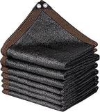 winemana Black Shade Cloth 50%, 30x50 FT Mesh Tarp - Garden Shade for Greenhouse, Patio, Vegetables, Plants Cover and Chicken Coops, Sun Shade Net for Outdoor Protection with Reinforced Grommets