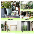 RAINPOINT Large Display Automatic Plant Waterer Indoor for Pot Plant,Cycle & Soak Mode Vacation Self Watering Drip Irrigation System Device Kit Herb Garden Greenhouse Grow Tent Water 10-15 Plants