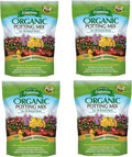 Espoma Organic Potting Soil Mix - All Natural Potting Mix For All Indoor & Outdoor Containers Including Herbs & Vegetables. For Organic Gardening, 8qt. bag. (Pack of 4)