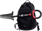 Root Slayer 22411 Mini Digger Garden Shovel with Serrated Blade for Digging and Root Cutting, Steel Spade, Red