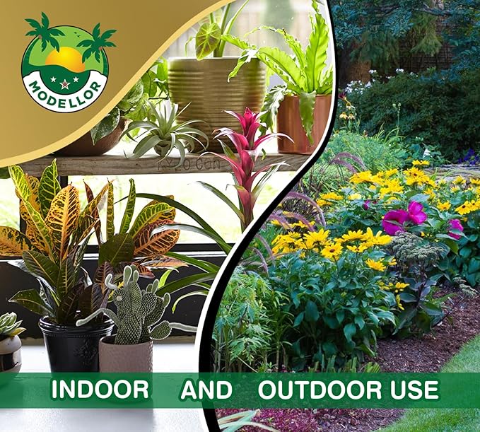 MODELLOR 4 Bricks (5 lb) Premium Super Washed Coco Coir, Yields 9 gallons, Seed Starter, Organic, pH Balanced, Gardening, Indoor, Outdoor use.