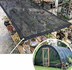 Shade Cloth for Greenhouse Outdoor Sun Shade Sail Breathable Mesh Shade Sail, Privacy Netting Outdoor Shade Shade Netting for Greenhouse Pergola Garden,black-4x8m
