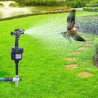 [2025 Upgraded] Yardeen Motion Sensor Sprinkler with Adjustable Head, Water Spray for Lawn and Garden. Day and Night Mode can be Selected