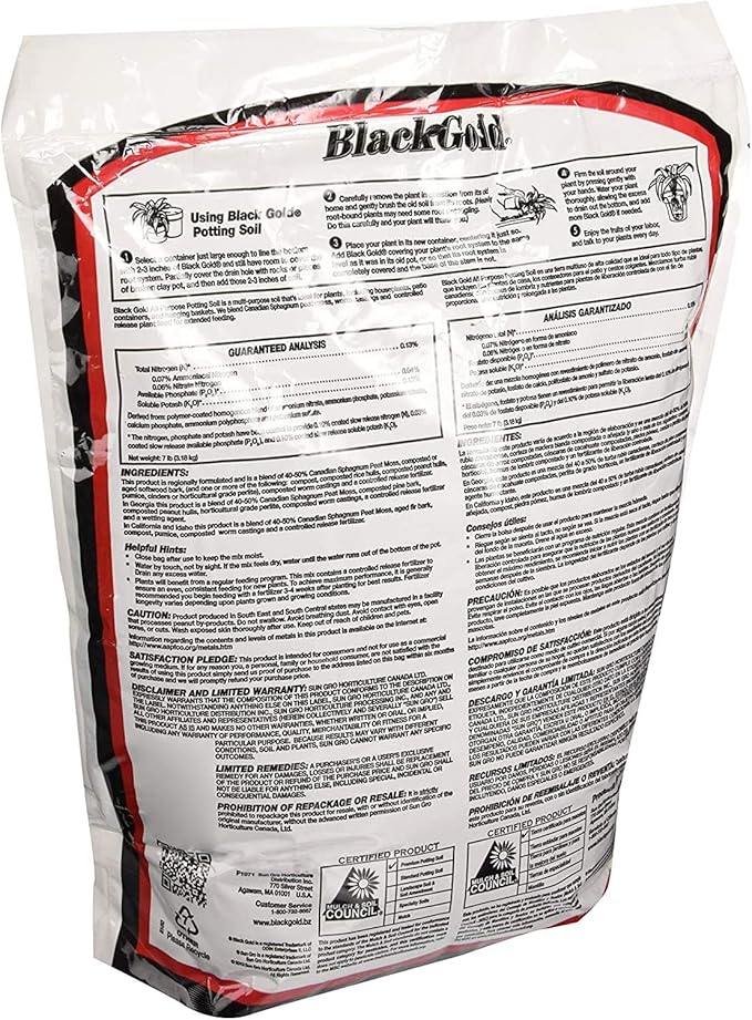 Sun Gro Horticulture Potting Soil Mix - All Purpose for House Plants, Vegetables, Herbs - 16 Qt, 4 Pack - Earthworm, Perlite, Pumice, Sphagnum