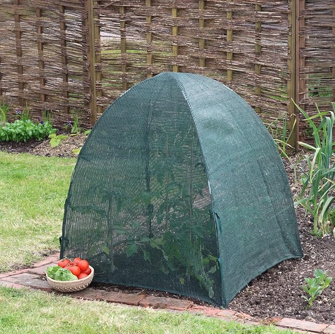 Tierra Garden Haxnicks Giant Easy Net Plant Protection Dome, 36" L x 36" W x 37" H