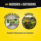 Black Flag Fly Paper, Insect Trap, Catches All Flying Insects 4 Traps