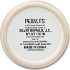 Silver Buffalo Peanuts 4'' Snoopy Flower Pattern Reactive Glaze Ceramic Planter Pot