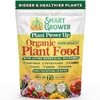 Organic Plant Food with Beneficial Microbes, Fast Acting Vegan Fertilizer for Vegetable Garden, Outdoor & Indoor Plant Fertilizer, Miracle Growth for Plants Concentrated 250GR Makes 60 Gallons