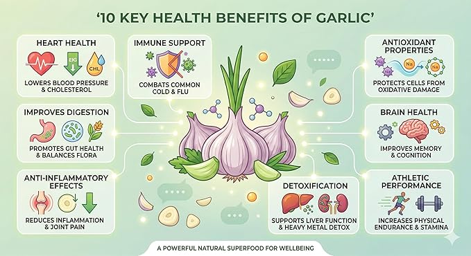 Garlic Seed Bulbs, Large Cloves, Cold Hardy, Bold Flavor (50)