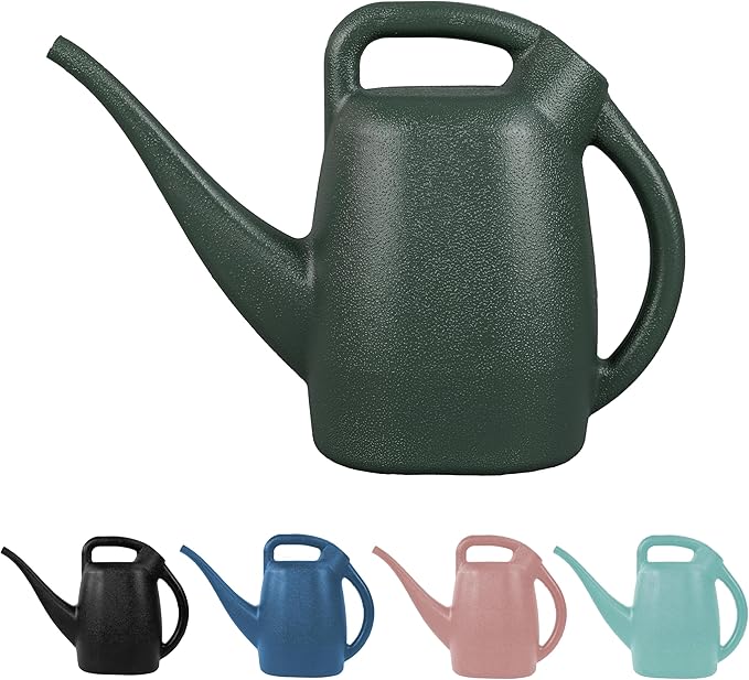 Chapin 48005 Watering Can, Garden, Indoor and Outdoor Plants, Recycled Plastic, Made in USA, Black, 0.5 Gallon, Blue