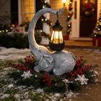 Elephant Statue for Garden Decor with Gift Appeal - Ideal Gifts for Women, Mom or Birthdays, Beautifully Crafted Outdoor & Home Decor to Wow Your Guests