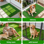Artificial Turf Grass Outdoor: Grass Pad for Dogs Indoor Potty Training, Replacement Turf Rug for Patio Balcony Lawn Apartment Decoration, Easy to Clean with Drainage Holes(31.5x47.3 inch)
