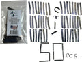 Awesome Aquatic Plant Weights/Anchors 50 Pack Strips Lead Ribbon Live Plants Weight Anchor Aquarium (50 Pack Strips)