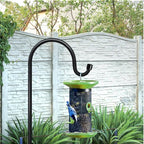 GOFORWILD Shepherd Hooks 2 Pack Adjustable, 49 inches Tall, Premium Metal Garden Hook for Outdoor, Hanging Plant, Solar Lights, Lanterns, Bird Feeders, and Wedding Decor, 7013
