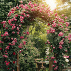 Climbing Rose Seeds for Planting, 608+pcs Perennial Rose Rosa Flower Seeds Plants, Non-GMO Heirloom Rare Attracts Pollinators Blooms Flowers Plants for Home Garden Outdoors Indoors