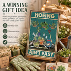 Artlunar Funny Garden Sign Outside Decor - Humorous Gardening Gift for Women Enthusiasts, 12" x 8" (980)