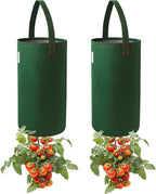 Pri Gardens Upside Down Tomato Planter, 2- Pack(Requires Plants,Soil and Fertilizer, not Included)