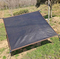 Sail Cloth Shade Net Sun Shade Sails Canopy Sail Shades Anti-Aging Shade Tarpaulin, Mesh Breathable Shade Net Covers Garden/Balcony/Courtyard, Customizable Sizes,black-6x8m