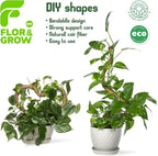 2 Pack 48" Sturdy Easy to Use Moss Pole Monstera Plant Support Stakes - Plant Stakes for Indoor Plants, Moss Poles for Climbing Plants, Tutores para Plantas Trepadoras Monstera Support Sticks
