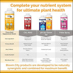 Bloom City Liquid Silica Boost Fertilizer and Supplement, Gallon (128 oz) Concentrated Makes 750 Gallons