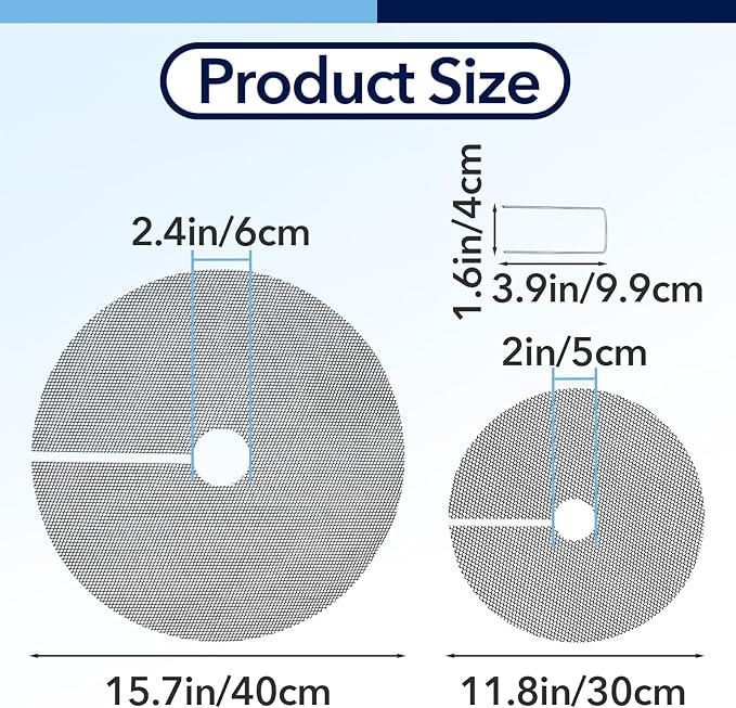 8PCS 15.7 Inch Plant Pot Grids and 8PCS 11.8 Inch Plant Pot Grids Includes 48 Ground Stakes, Plant Pot Soil Cover Protectors from Animals