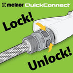 Melnor 65134AMZ 5 Piece Quick Connect Starter Set Connector Bundle, Product and Faucet Adapter, Product End and Faucet End Connector, Black, Yellow, Grey
