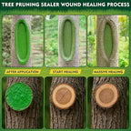 Tree Wound Sealer, Tree Pruning Sealer, Grafting, Pruning, and Wound Care for Damaged Trees, Used for Natural Wound Repair of Bonsai, Fruit Trees, Roses, and Bonsai, Waterproof Protection