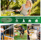 Garden Hose 25 ft Flexible Non-Expandable Water Hose Kink-Free Ultra Lightweight Leak-Proof Durable Portable Wear-Resistant Hoses Pipe with 3/4" Strong Fittings for Outdoor Yard Lawn Car Wash
