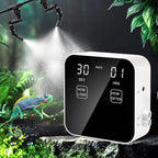 Reptile Mister Automatic, Quiet Reptile Misting System with Timer, Reptile Fogger Humidifiers with Fine Water Mist Nozzles, Terrarium Mister Humidifiers with Water Shortage Protection