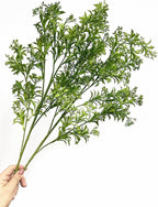 Fake Plants Artificial Plant Simulation Thorn Leaves Shrubs Tall 31 Inch, Faux Persian Flowers Plastic Boston Greenery Bushes Flexible Branches for Indoor Decor Outdoor Wedding Party Decoration 2 Pack